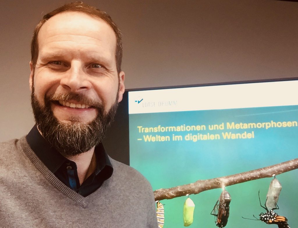 Lotse Drumm, BVMW, Veranstaltung Transformationen und Metamorphosen - Welten im digitalen Wandel